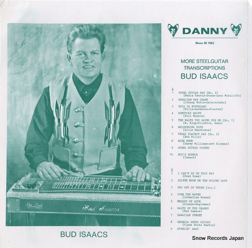 ISAACS, BUD more steelguitar transcriptions BI7903
