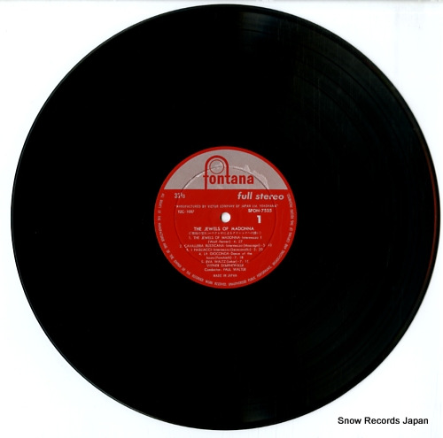 WALTER, PAUL the jewels of madonna SFON-7535