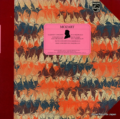 MARRINER, NEVILLE mozart; clarinet concerto in a major k.622 PC-5629-30