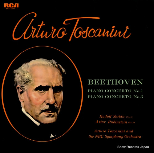 TOSCANINI, ARTURO beethoven; piano concerto no.4 VRA-2017