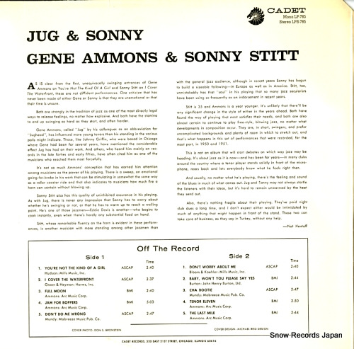 󡦥&ˡƥå jug & sonny LPS785