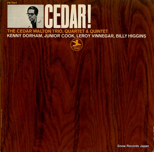 WALTON, CEDAR cedar! PR7T519