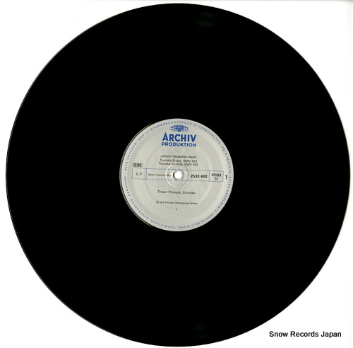 PINNOCK, TREVOR bach; toccatas 410706-1