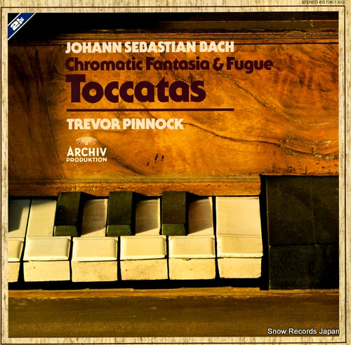 PINNOCK, TREVOR bach; toccatas 410706-1