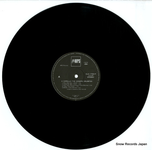 SINGERS UNLIMITED, THE a capella ULS-1733-P