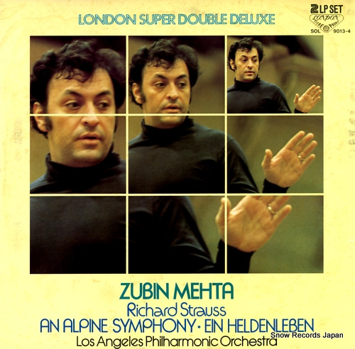 MEHTA, ZUBIN r.strauss; an alpine symphony / ein heldenleben SOL9013-4