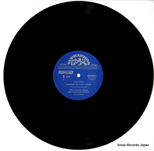 NEUMANN, VACLAV mahler; symphony no.3 in d minor OX-7259-60-S