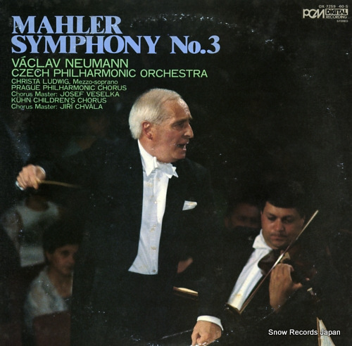 NEUMANN, VACLAV mahler; symphony no.3 in d minor OX-7259-60-S
