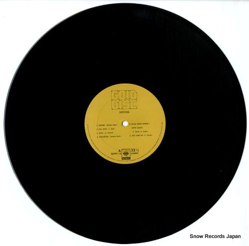 SANTANA gold disc SOPN-16
