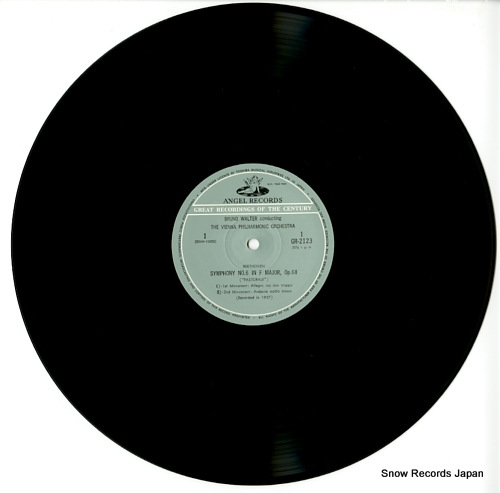 WALTER, BRUNO beethoven; symphony no.6 in f major, op.68 