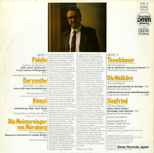 GOLDBERG, REINER reiner goldberg 725015 - back cover