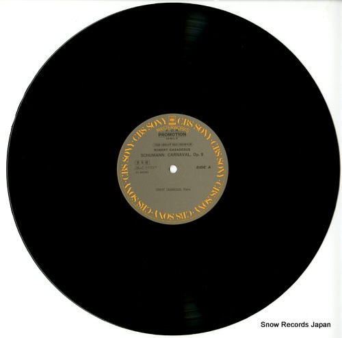 CASADESUS, ROBERT schumann; carnaval, no.9 XBAC91012