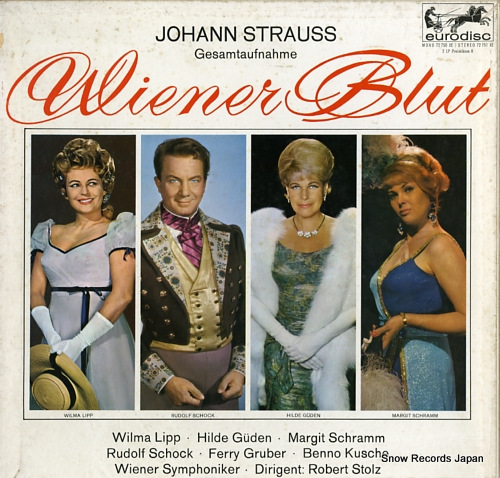STOLZ, ROBERT strauss; wiener blut 72751XE