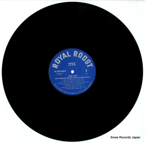 GETZ, STAN the complete roost session vol.1 YS-7084-RO