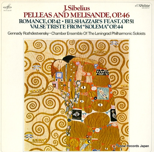 ROZHDESTVENSKY, GENNADY sibelius; pelleas and melisande, op.46 VIC-5117 - front cover
