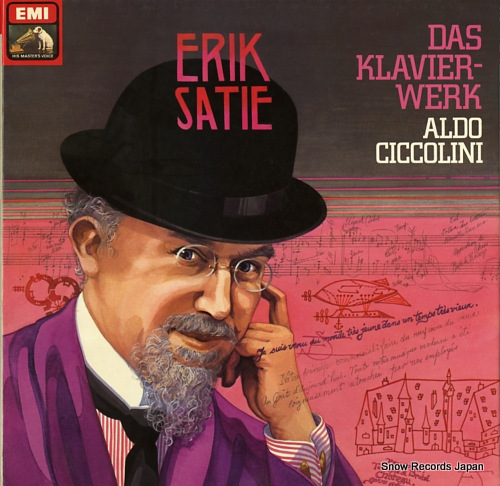CICCOLINI, ALDO satie; das klavierwerk 1C151-52081/86