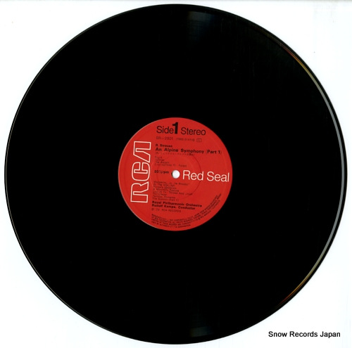 KEMPE, RUDOLF richard strauss; an alpine symphony SRA-2901