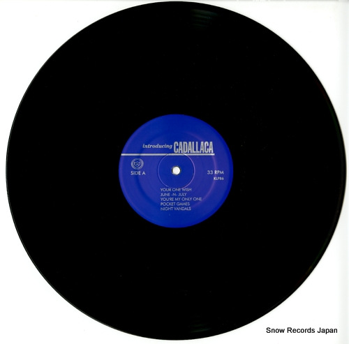 CADALLACA introducing cadallaca KLP86 - disc