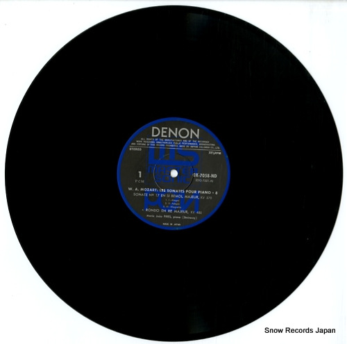 PIRES, MARIA JOAO mozart; les sonates pour piano vol.8 OX-7058-ND