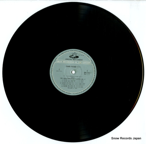 FISCHER, EDWIN bach; das wohltemperierte klavier vol.1 GR-2183
