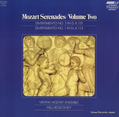 BOSKOVSKY, WILLI mozart serenades / volume two STS15170 - front cover