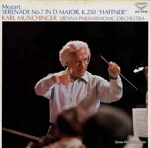 MUNCHINGER, KARL mozart; serenade no.7 in d major, k.250 