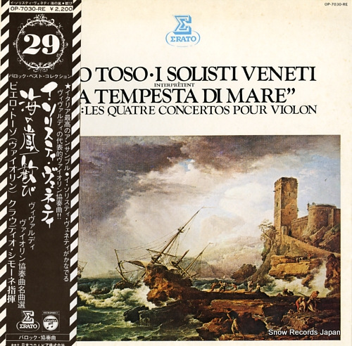 SCIMONE, CLAUDIO vivaldi; les quatre concertos pour violon OP-7030-RE