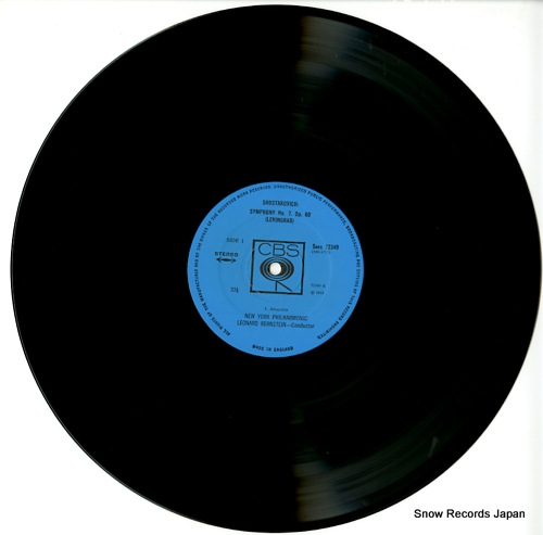 BERNSTEIN, LEONARD shostakovich; leningrad symphony no.7 S72349/50
