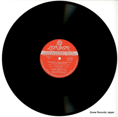 ASHKENAZY, VLADIMIR tchaikovsky; piano concerto no.1 in b flat minor, op.23 SLC8003