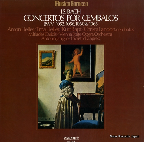 HEILLER, ANTON bach; concertos for cembalos GT1149