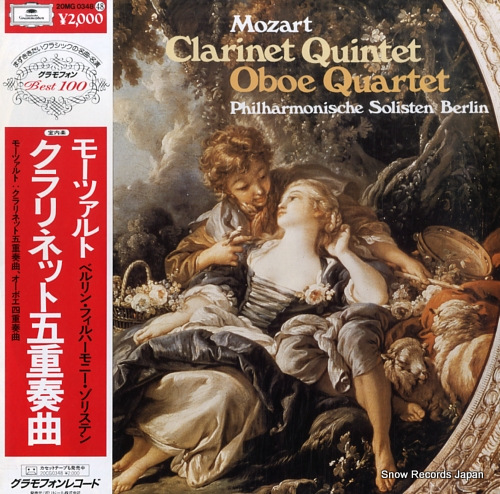 PHILHARMONISCHE SOLISTEN BERLIN mozart; clarinet quintet 20MG0348