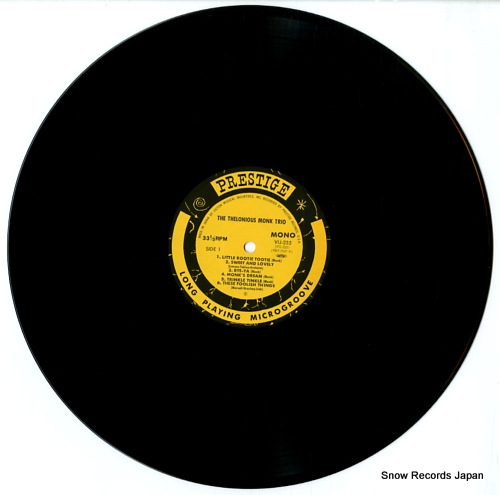 MONK, THELONIOUS the thelonious monk trio VIJ-235