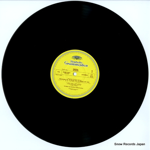 BERLINER PHILHARMONIKER mozart; serenade k.361 28MG0607