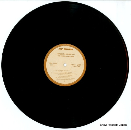 OSBORNE BROTHERS, THE voices in bluegrass VIM-5536