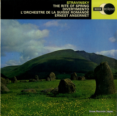 ͥȡ󥻥 stravinsky; the rite of spring / divertimento ECS537