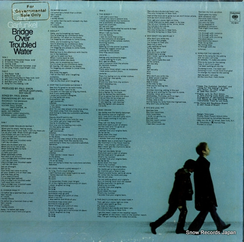 SIMON AND GARFUNKEL bridge over troubled water PC9914