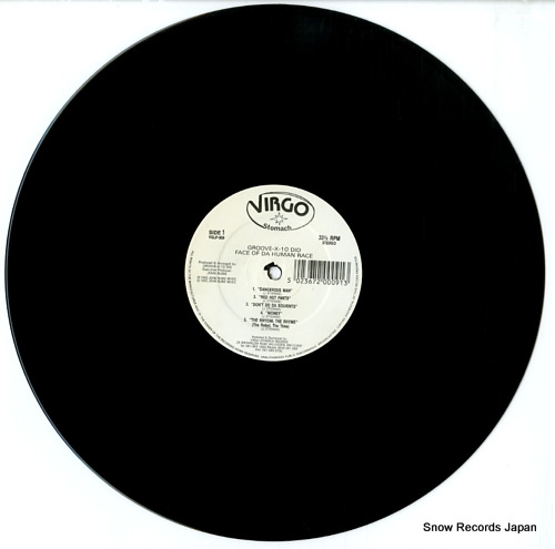 GROOVE X10 DID face of da human race VGLP009