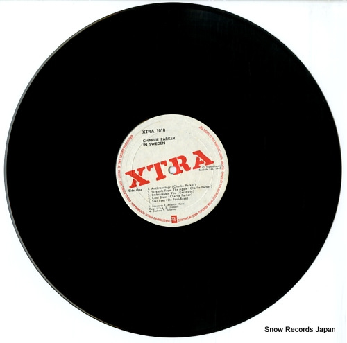 㡼꡼ѡ charlie parker in sweden XTRA1010