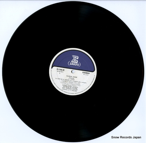 ANDRE, MAURICE maurice andre interprete j.s.bach OS-2406-RE - disc
