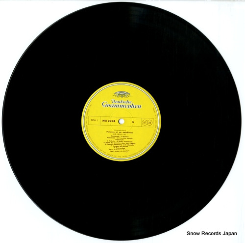 KARAJAN, HERBERT VON mussorgsky; pictures at an exhibition MG2004