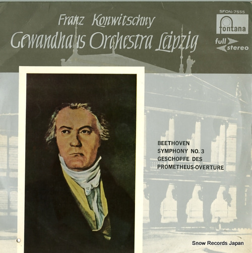 KONWITSCHNY, FRANZ beethoven; symphony no.3 