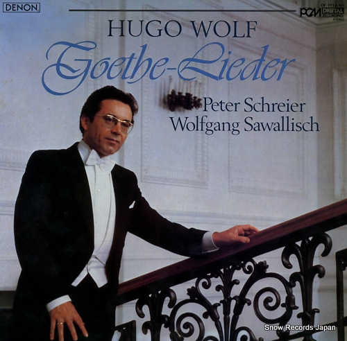 SCHREIER, PETER hugo wolf; goethe-lieder OF-7113-ND