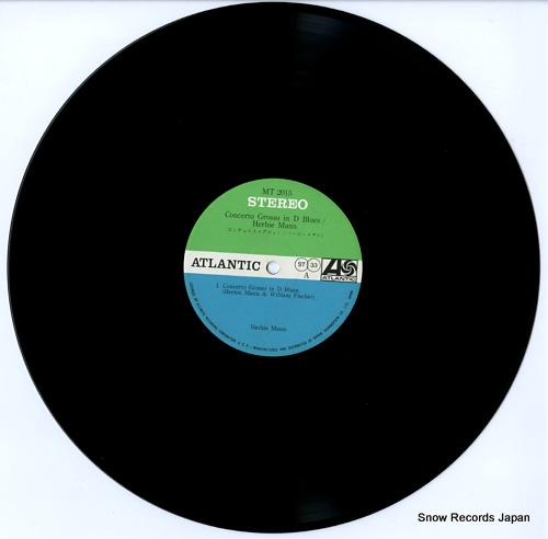 MANN, HERBIE concerto grosso in d blues MT2015