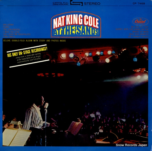 COLE, NAT KING nat king cole at the sands CP.7468