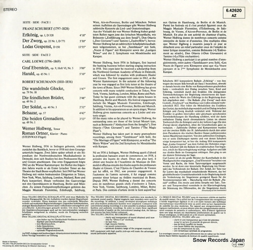 ʡۥ balladen - schubert, schumann, loewe 6.42620