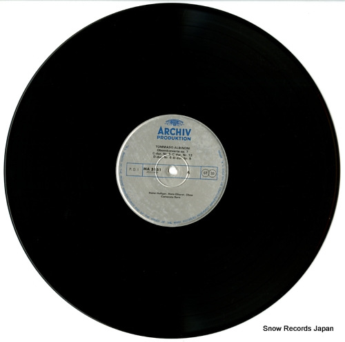 HOLLIGER, HEINZ tomaso albinoni; concerti per oboe MA5151