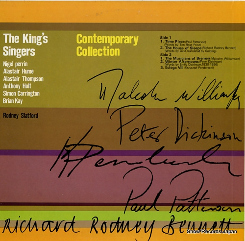 KING'S SINGERS, THE contemporary collection VIC-2060