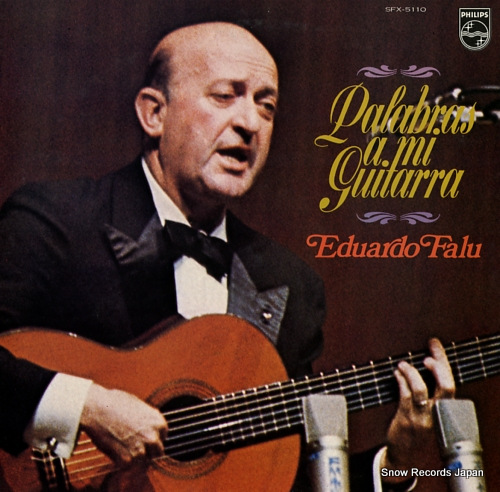 FALU, EDUARDO palabras a mi guitarra SFX-5110