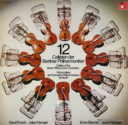 V/A 12 cellists of the berlin philharmonic orchestra KUX-3039-B