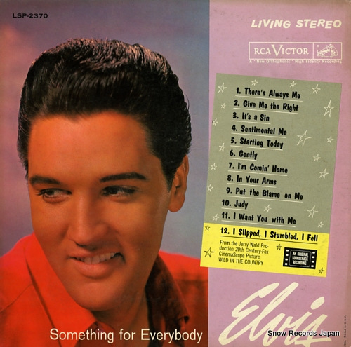 PRESLEY, ELVIS something for everybody LSP-2370